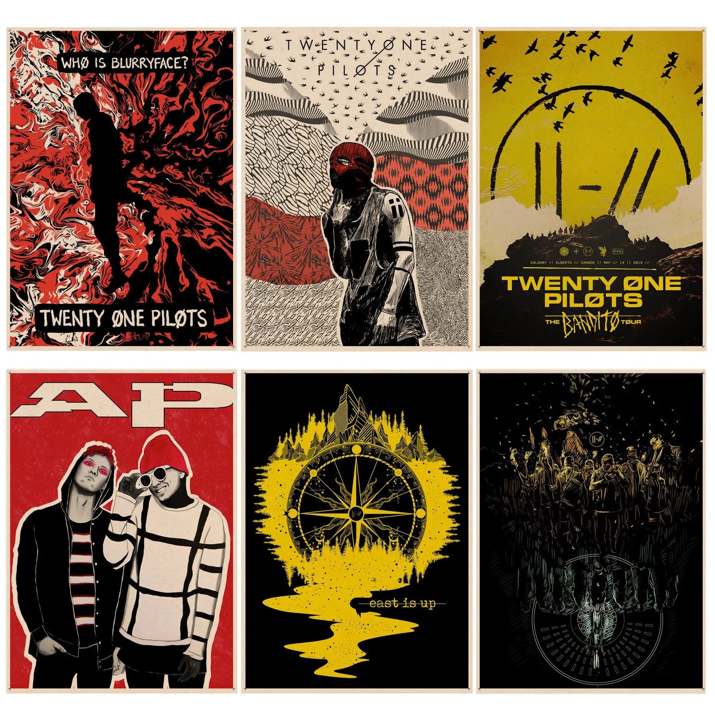 Twenty One Pilots Classic Poster | Poster | Twenty One Pilots