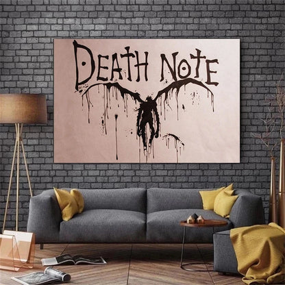 Death Note Sticky Whitepaper Poster | Sticker | Death Note