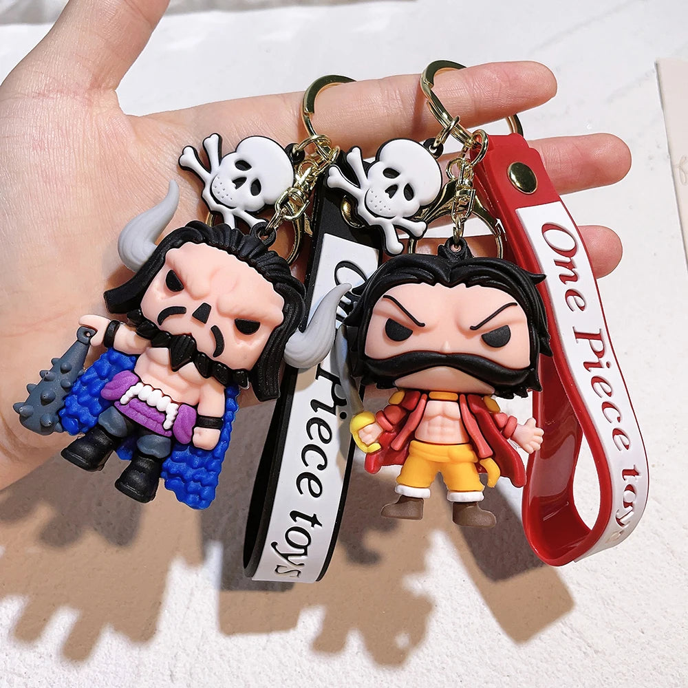 PVC Keychain OP Luffy Doll Bag Pendant | Keychain | One Piece