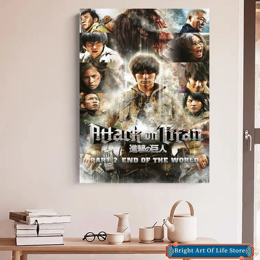 Attack on Titan II End of the World Movie Poster | Poster | Attack on Titan