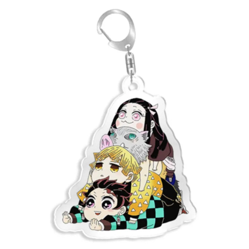 Charm Figure Key Chain | Accessories | Demon Slayer