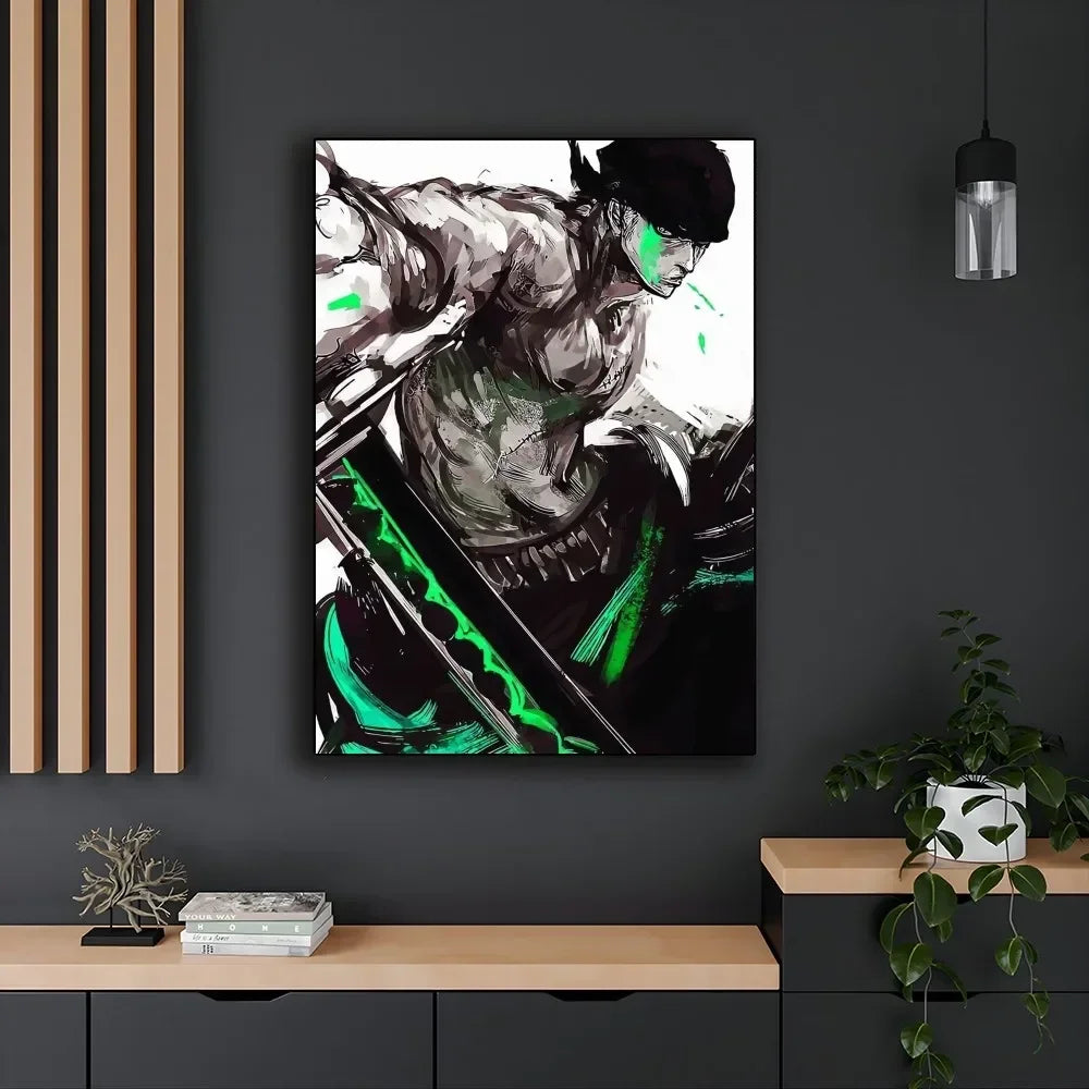 Roronoa Zoro Poster Stickers | Poster | One Piece