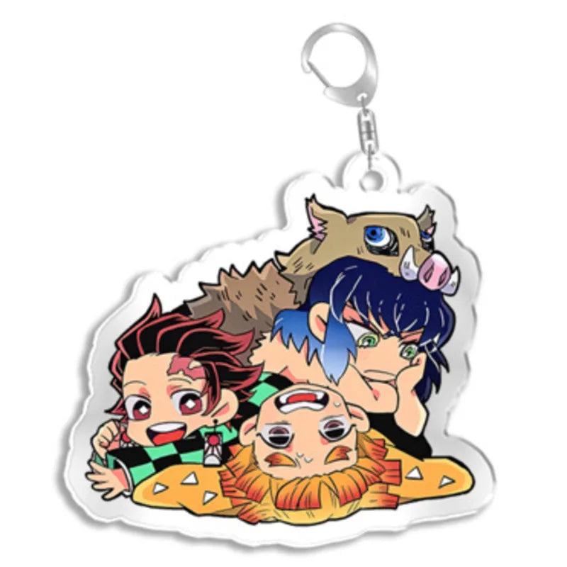 Charm Figure Key Chain | Accessories | Demon Slayer