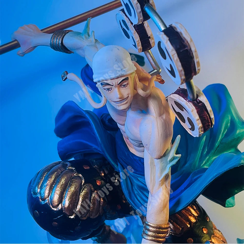 One Piece Figure Thor Enel God Sky Piea Enel | PVC Collectible Model Ornats Doll | One Piece