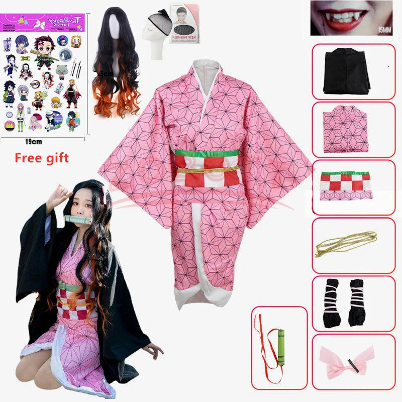 Nezuko Kimono Costume | Costumes | Demon Slayer