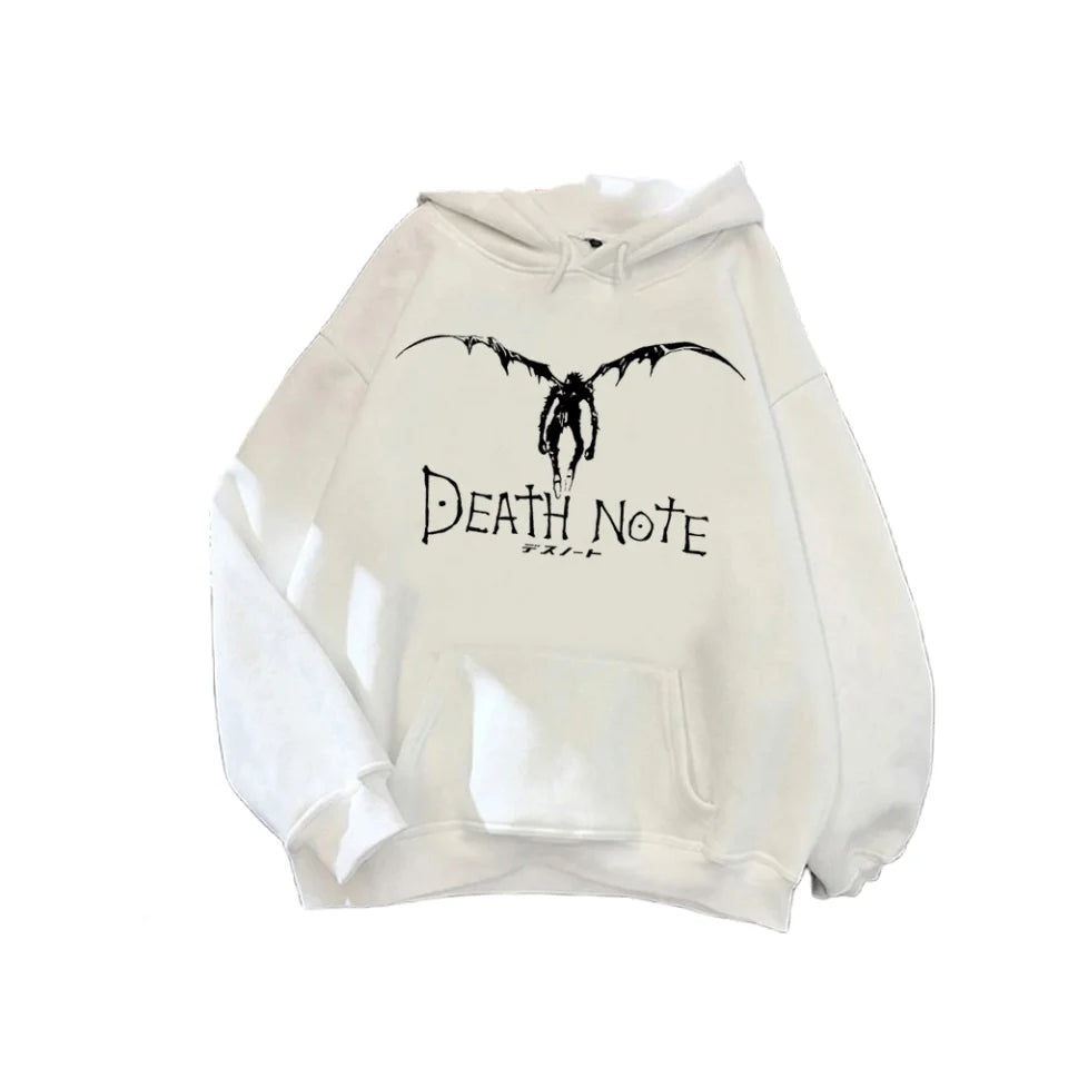 Death Note Hoodie Kawaii Mesa Aman Graphic | Hoodie | Death Note