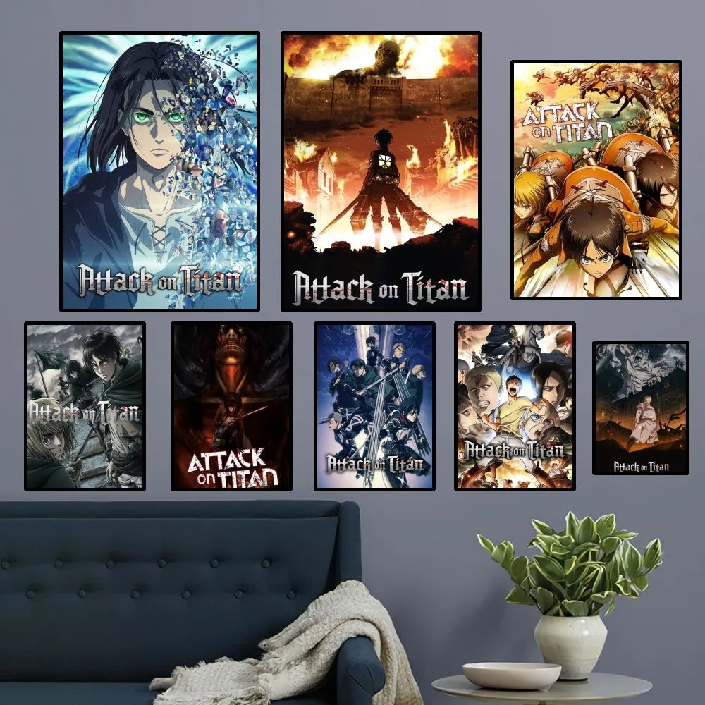 Attack on Titan Poster Home Room Decor Livingroom | Poster | Attack on Titan