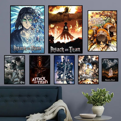 Attack on Titan Poster Home Room Decor Livingroom | Poster | Attack on Titan