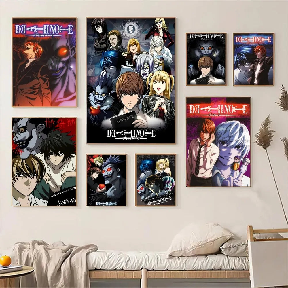 Death Note Posters | HD Quality Wall Art | Death Note