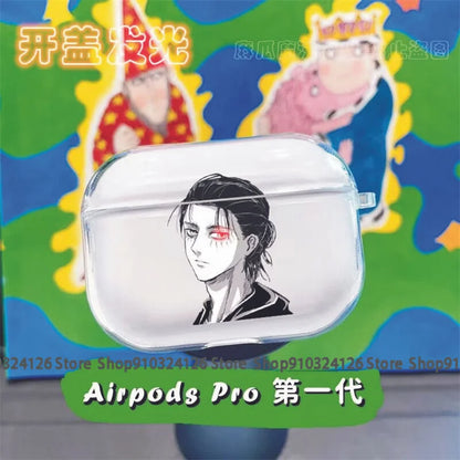 Attack On Titan Clear for Airpods | Cover Bag | Attack On Titan