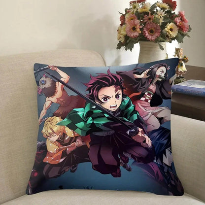 Printed Pillow Cover 45x45cm | Pillowcase | Demon Slayer