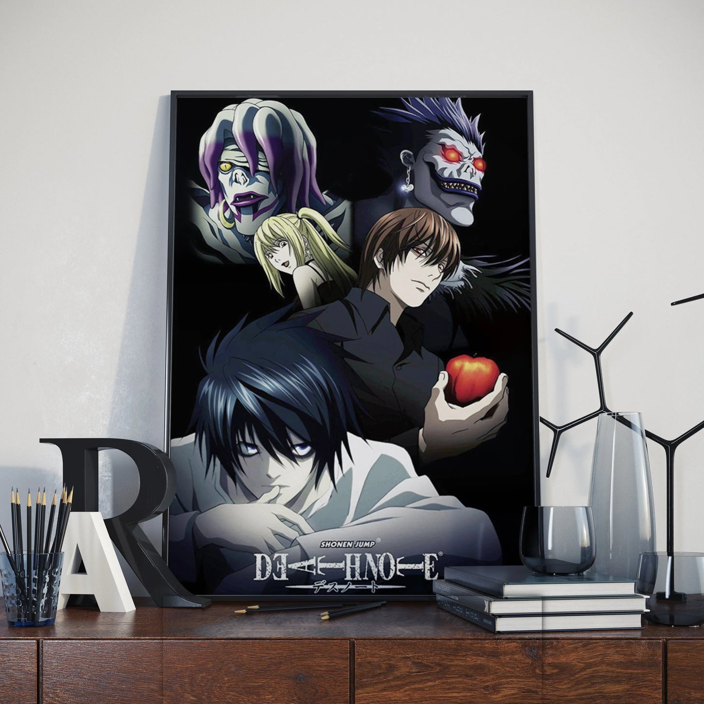 Kawaii Poster | Canvas Painting | Death Note