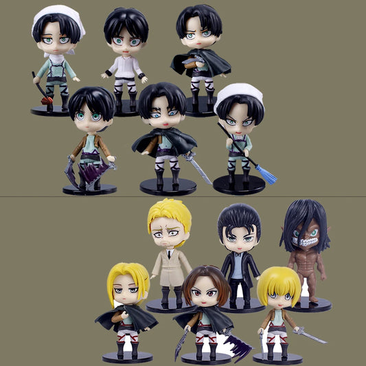 AoT Comics Peripheral Eren Jaeger Levi Mikasa Nendoroid | Action Figures | Attack on Titan