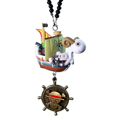 Pirates Boat Going Merry/ThousandSunny Ship Car Pendant Action Figure | Car Pendant | One Piece