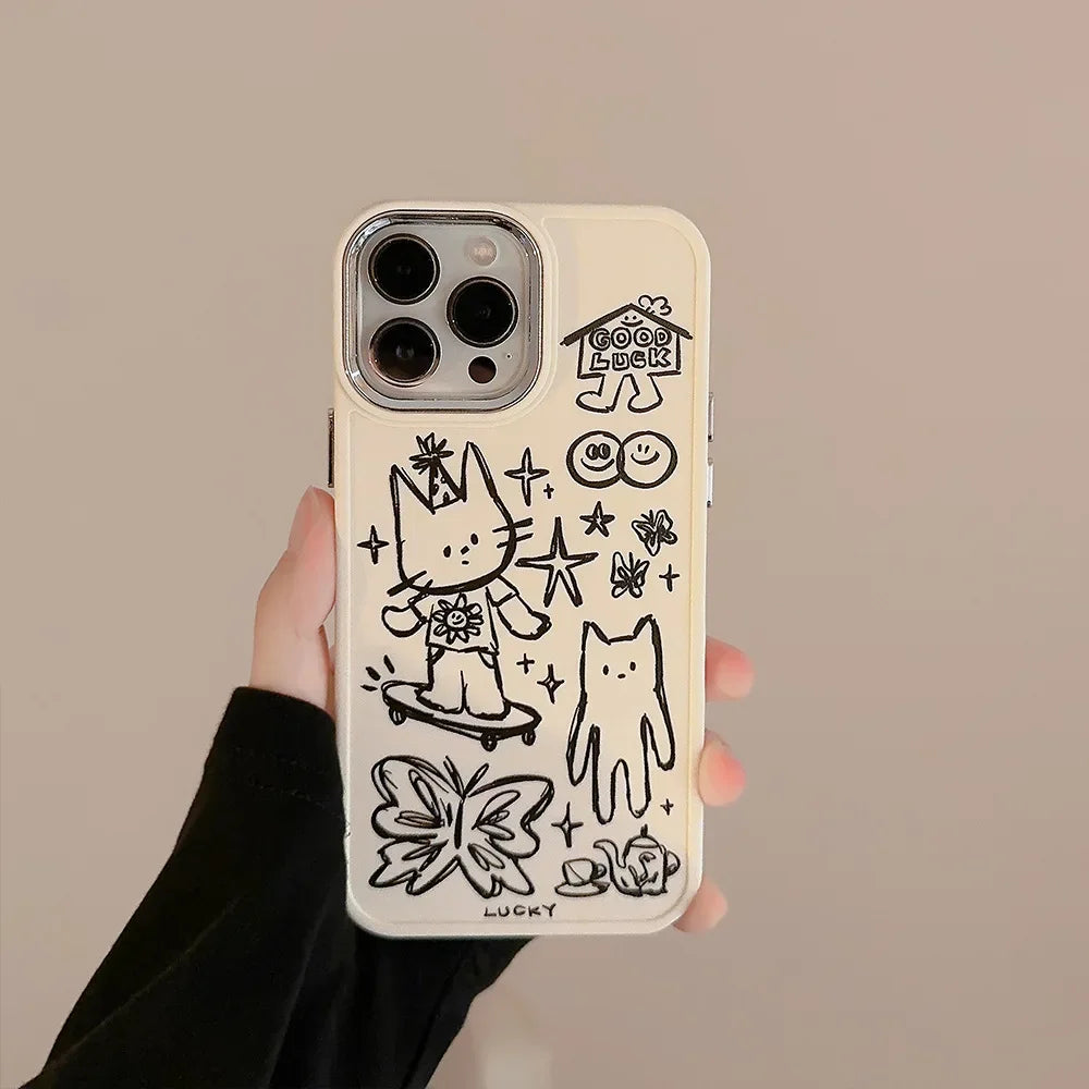 Sketch Doodle Animal Case | Phone Case | Various