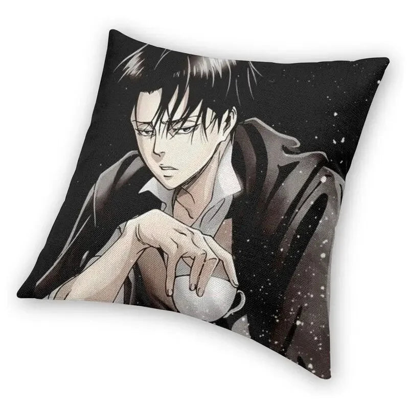 Levi Ackerman Attack On Titan Cushion Cover | Pillowcase | Attack on Titan