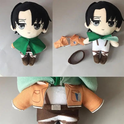 20cm Levi Eren Mikasa Plush Pillow | Plush | Attack on Titan