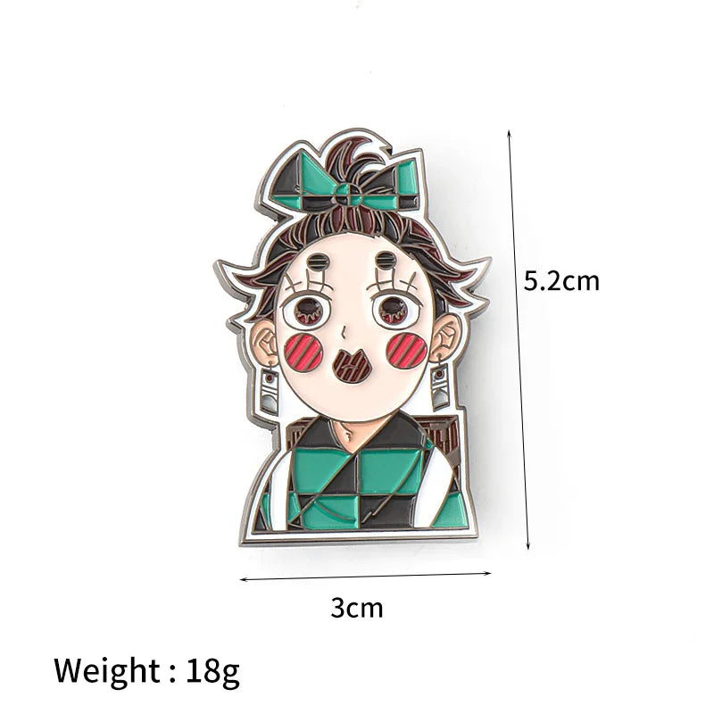 Tanjirou Badge Collect Backpacks | Accessories | Demon Slayer