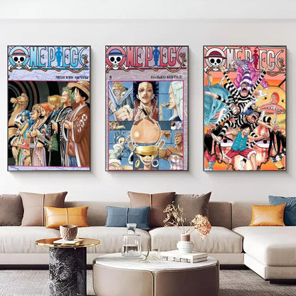 Comics One P-Piece Poster Poster Paper Print | Poster | One Piece