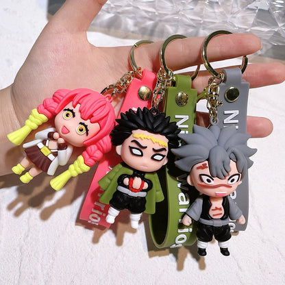 Ghost Characters Keychain | Accessories | Demon Slayer