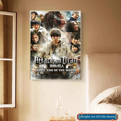 Attack on Titan II End of the World Movie Poster | Poster | Attack on Titan