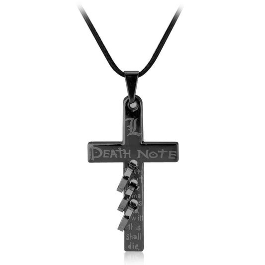 Cross L Death-Note Pendant Necklace | Necklace | Death Note