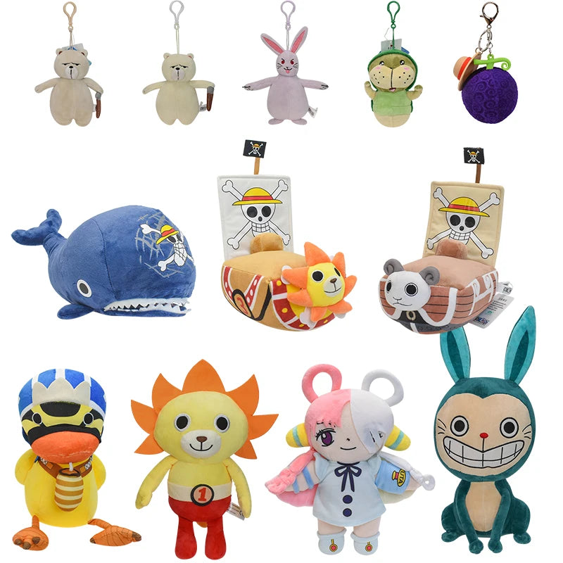 15/25cm One Piece Laboon Plush Doll Pendant | Keychain | One Piece