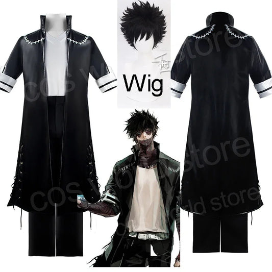 OCHACO URARAKA Dabi Cosplay Costume Set | Jacket Coat | My Hero Academia