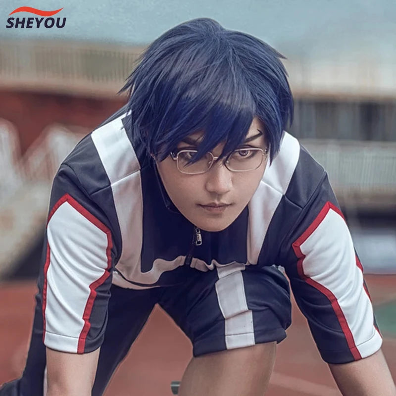 Iida Tenya Short Blue Cosplay Wig | Wig | My Hero Academia