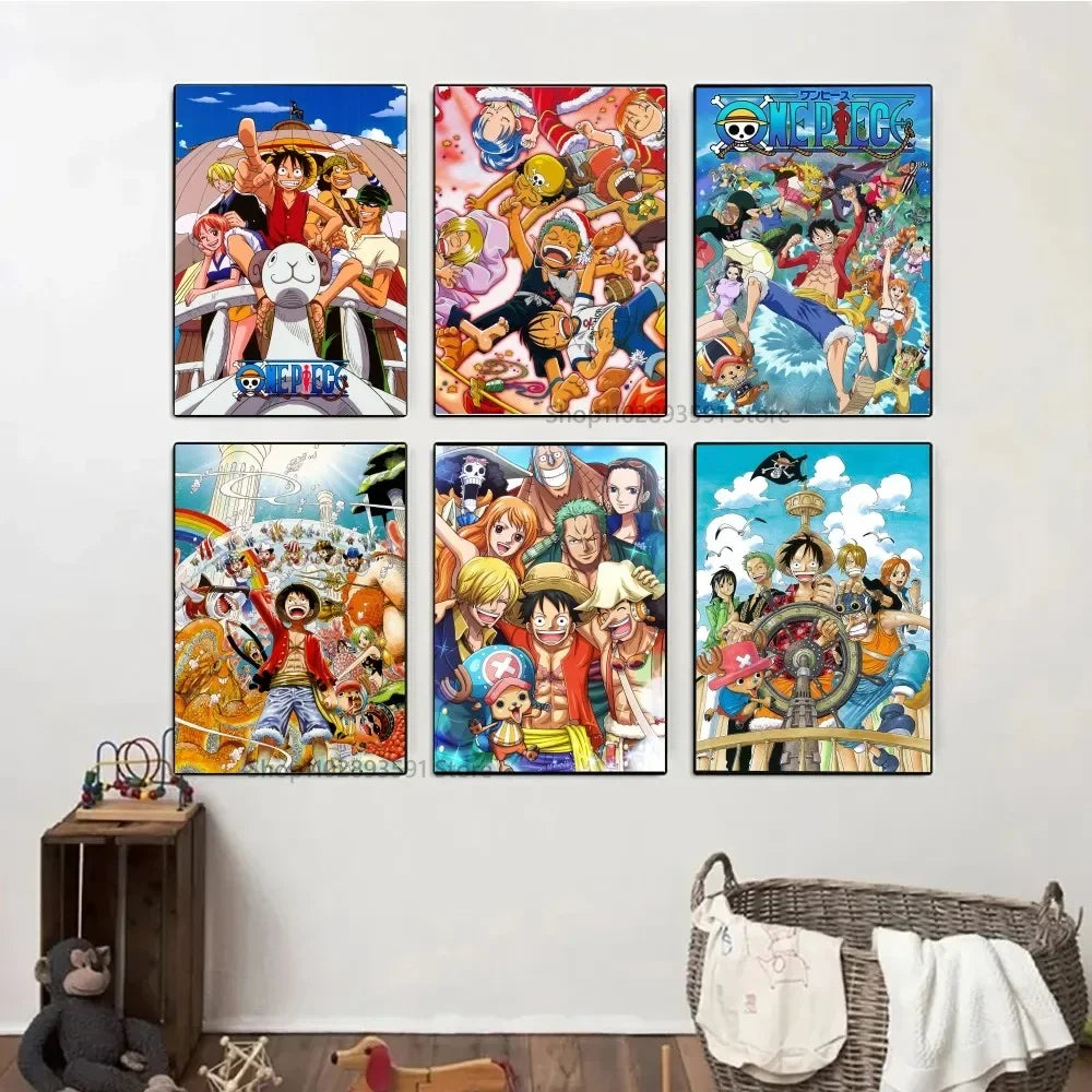 1pc One Piece Poster Poster Stickers Art Wall Murals Decor | Poster | One Piece