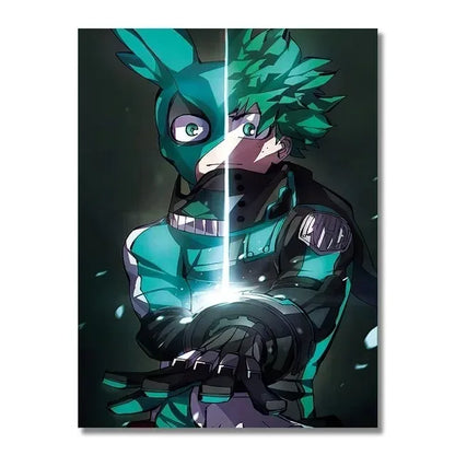 Classic Teenagers My Hero Academia Canvas Painting | Wall Art | My Hero Academia