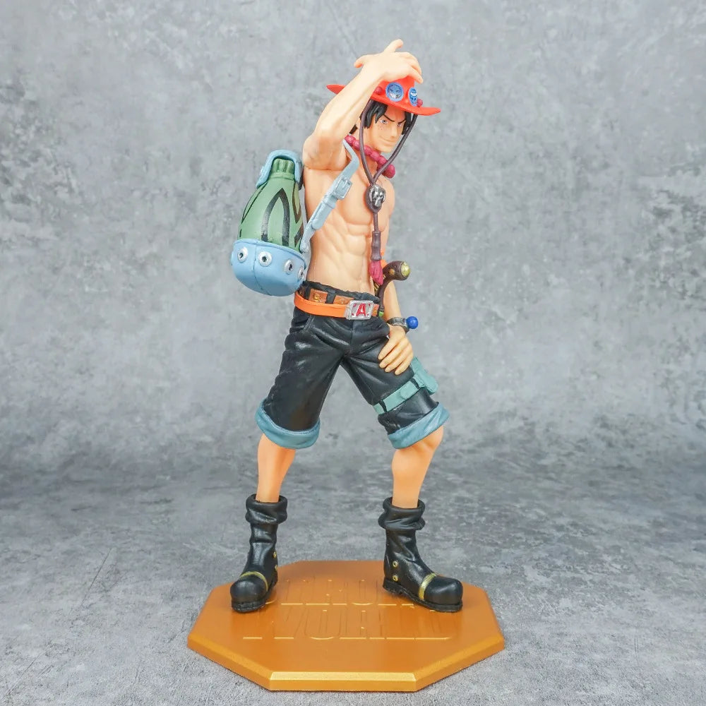 DX10th Anniversary Luffy Fire Fist Ace Figure | Pvc Model Doll Collection | One Piece