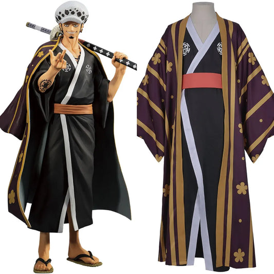 Trafalgar Law/Trafalgar D Water Law Cosplay Costume | Cosplay Costume | One Piece