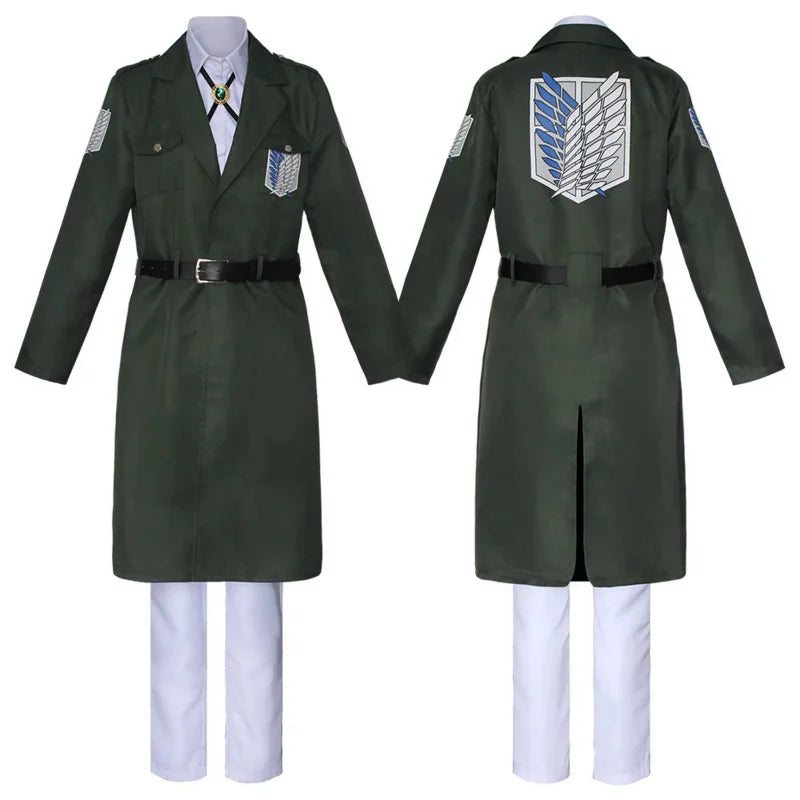 Mikasa Ackerman Survey Corps Uniform Cosplay Costume | Cosplay Costume | Attack on Titan