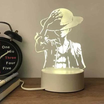 One Piece Lamp Acrylic Night Light | Night Light | One Piece