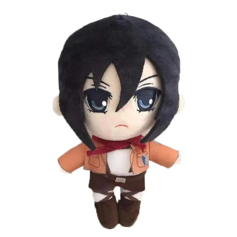 20cm Levi Eren Mikasa Plush Pillow | Plush | Attack on Titan