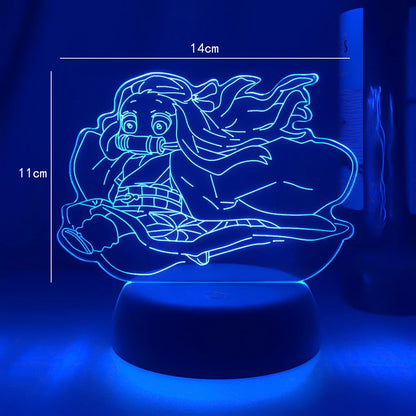 Best Acrylic Led Night Lamp Demon Slayer | Night Light | Demon Slayer