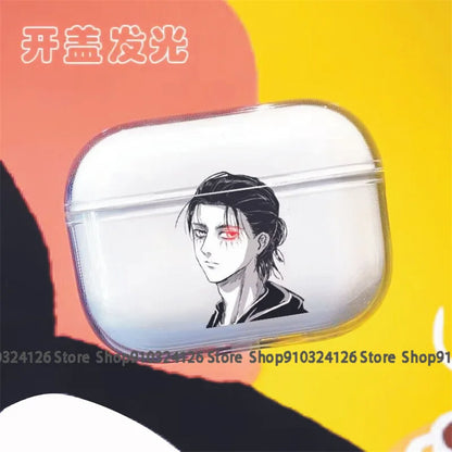 Attack On Titan Clear for Airpods | Cover Bag | Attack On Titan